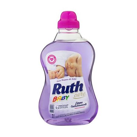 Sabão Líquido Lava Roupas Ruth Care Baby 1LT