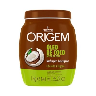 Creme hidratacao oleo coco origem 1kg