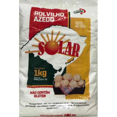 Polvilho azedo solar 1kg
