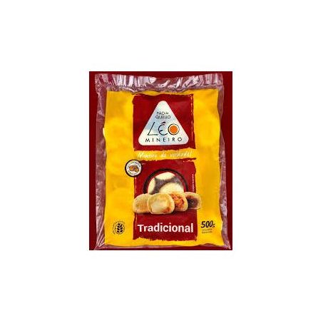 Pao de queijo leo mineiro 500g tradicion