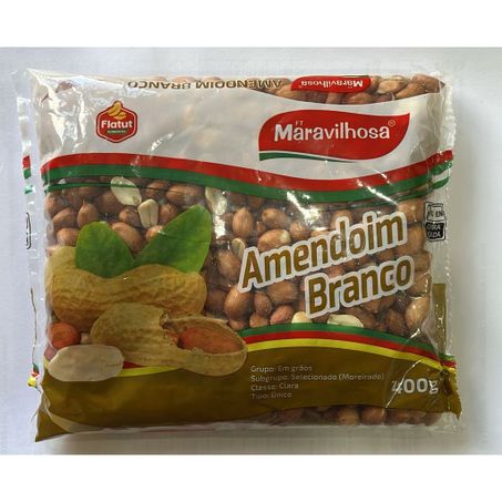 AMENDOIM MARAVILHOSA 400G BRANCO