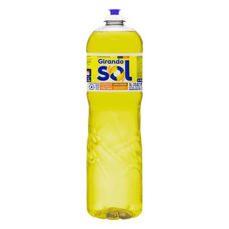 DETERGENTE LÍQUIDO NEUTRO GIRANDO SOL 1L