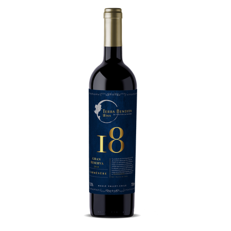 Vinho 18 carmenere gran reserva 750ml