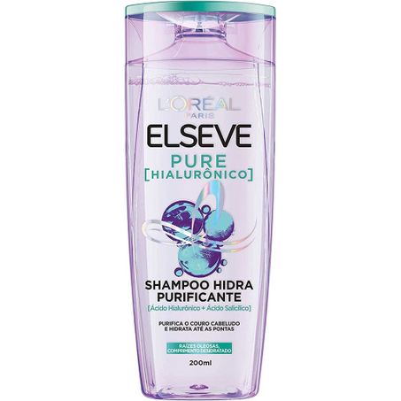 Shampoo elseve 200ml hialuronico pure