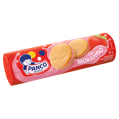 Bisc Rech. Panco 140g Morango