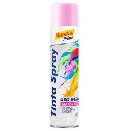 Tinta Mundial Prime 400ml Spray Rosa