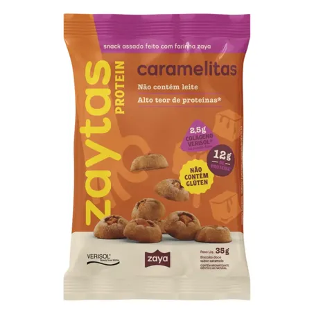 ZAYTAS CARAMELITAS PROTEIN 35G - ZAYA