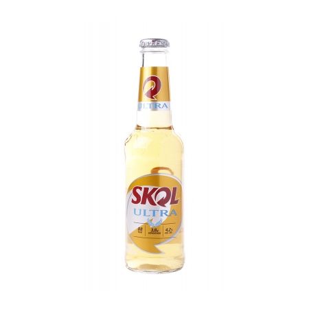 CERVEJA SKOL ULTRA 275 ML LONG NECK               
