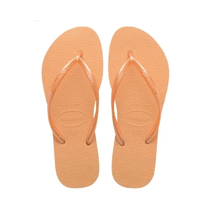 SANDALIA HAVAIANAS SLIM BASICA PESSEGO N°39-40