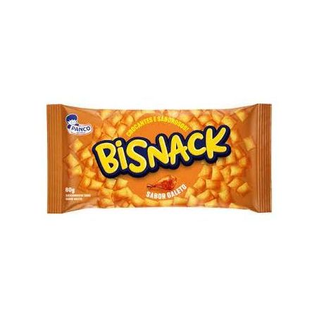 SALGADINHO BISNACK GALETO PANCO 80G