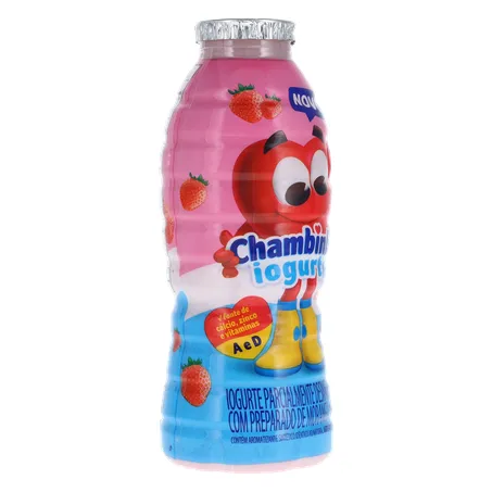 Iogurte Líquido Morango Chambinho 165g 360-32