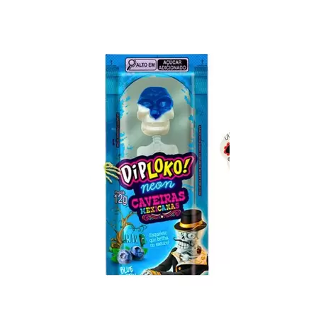 PIRULITO DANILLA 12G DIP LOKO CAVEIRA MEXICANA