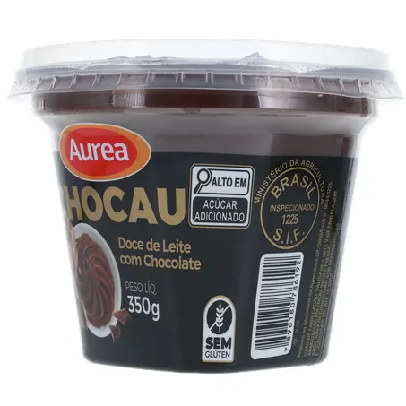 Doce de leite aurea c/chocolate 350g 360-4