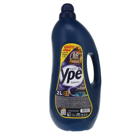 Amaciante ype intenso azul escuro 2l