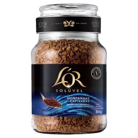 Café solúvel mantanhas capixabas lor 84g