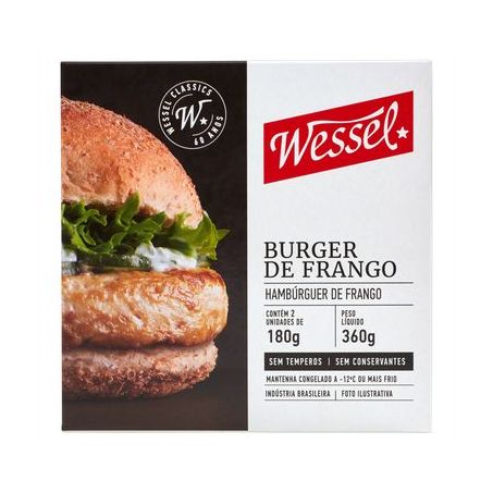 BURGER DE FRANGO  360GR
