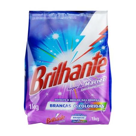 DETERGENTE PO BRILHANTE 1KG MACIEZ