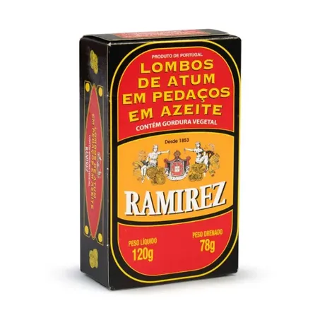Atum pedaços azeite ramirez 120g
