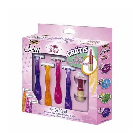 Kit ap.bic soleil fem+batom eudora