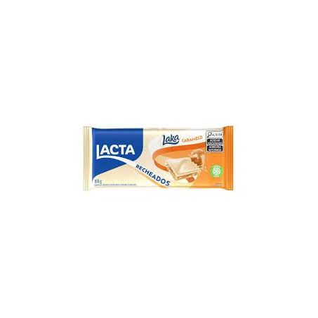 BARRA DE CHOCOLATE LACTA LAKA CARAMELO RECHEADO 104G      