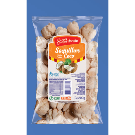 Sequilhos feito com Coco Suspirolan 200g
