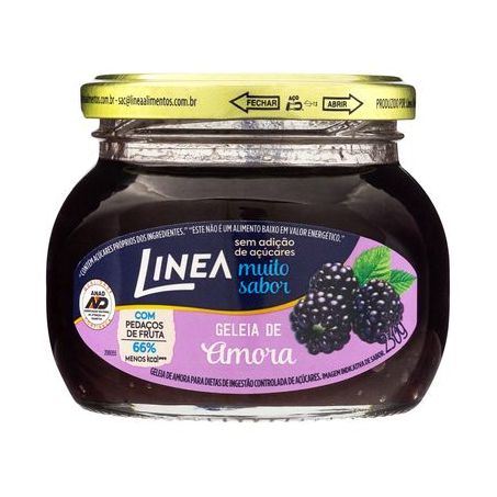 GELEIA LINEA ZERO AMORA 230G