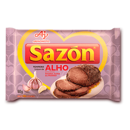 TEMPERO SAZON TOQUE DE ALHO 60G