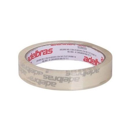 FITA ADESIVA TRANSPARENTE 18MM X 50M ADELBRAS