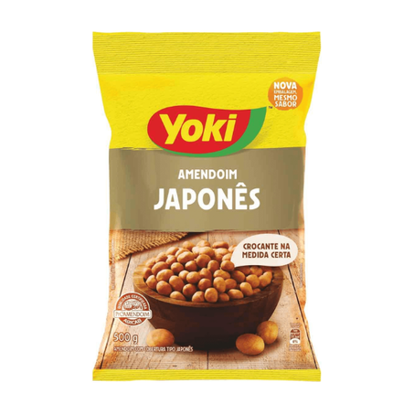 AMENDOIM JAPONES YOKI 500G