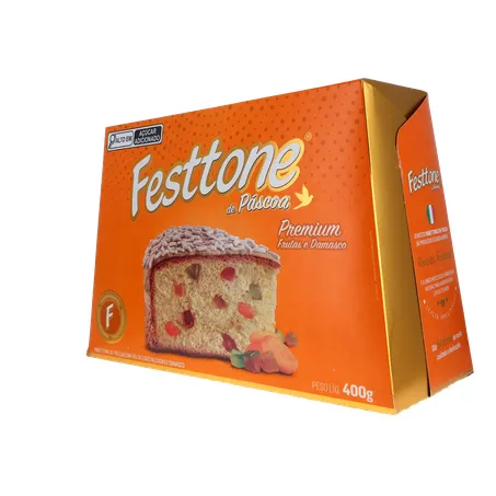 Panettone de Páscoa Festtone Frutas Cristalizadas e Damasco 400G 360-4
