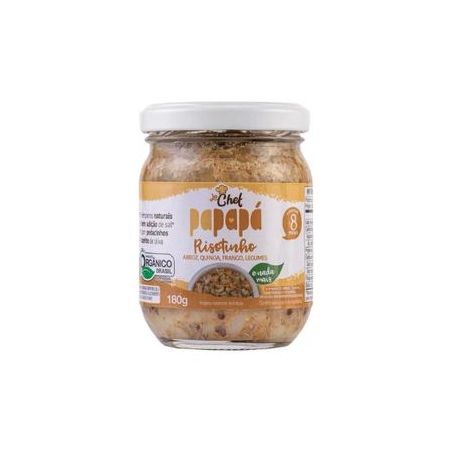Sopinha Orgânica Papapá Arroz, Quinoa e Frango 180g