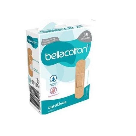 CURATIVO BELLACOTTON CX 35 UN BEGE