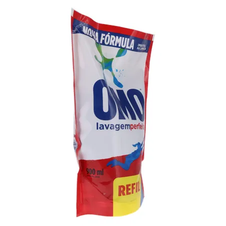 LAVA ROUPA LÍQUIDO OMO LAVAGEM PERFEITA SACHET 900ML 360-32