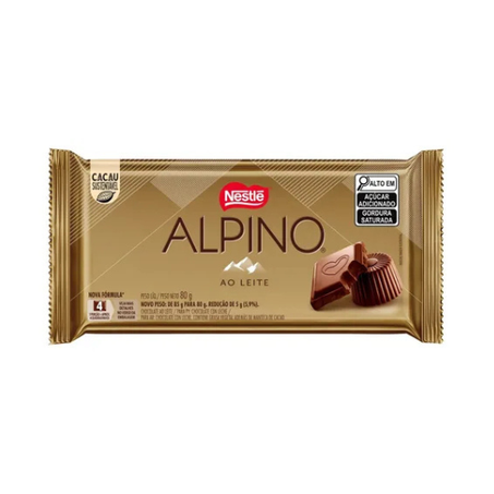 CHOC BAR NESTLE 80G ALPINO
