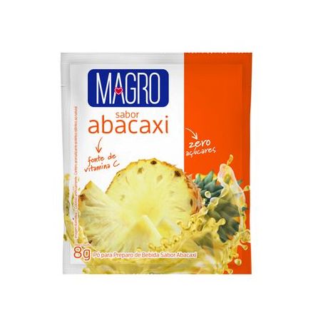REFRESCO PÓ MAGRO ZERO AÇÚCAR ABACAXI 8G