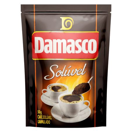 CAFÉ SOLÚVEL GRANULADO DAMASCO SACHÊ