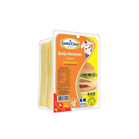 Queijo mussarela santa clara fat 300g