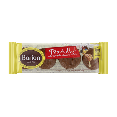 PÃO DE MEL BON JOUR CHOCOLATE PACOTE 90G