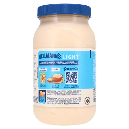 MAIONESE HELLMANN'S LIGHT POTE 500G 360-13