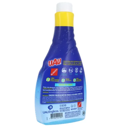 Limpador de Vidros Uau Blindex Frasco 500ml - Refil 360-15