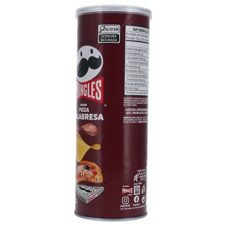 Salgadinho de Batata Pringles Pizza Calabresa 105g 360-5