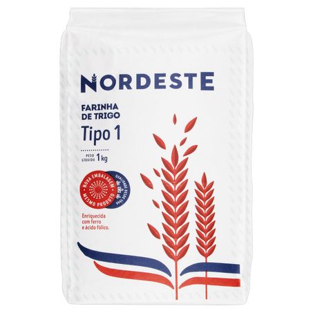 Farinha de trigo tipo 1 nordeste