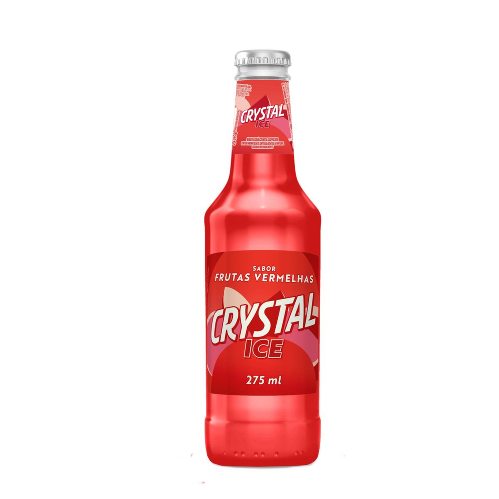 Bebida Mista Ice Crystal 275ml - Frutas Vermelhas - Long Neck | Condor