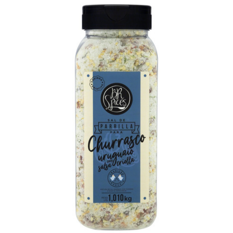 Sal de parrilla br spices 1.01kg uruguaio c/salsa