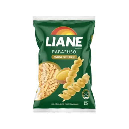 	 MACARRÃO LIANE C.OVOS 500G PARAFUSO