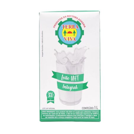 Leite UHT Integral Terra Viva Caixa 1lt 360-31