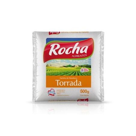 FARINHA DE MANDIOCA ROCHA FINA TORRADA 500g