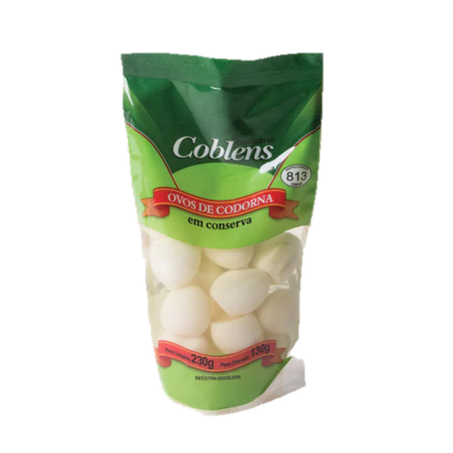 Ovos codorna coblens sh 130gr