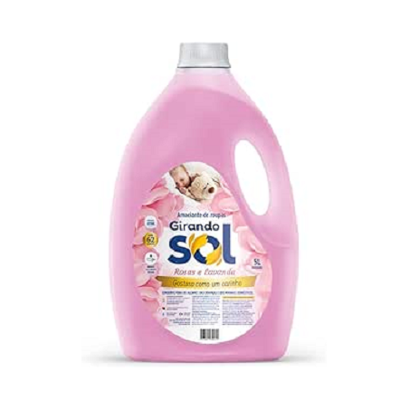 Amaciante girando sol rosa 5lt*