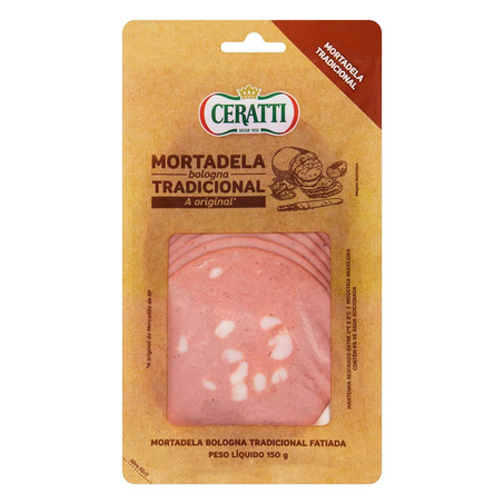 Mortadela Ceratti Bolonha Fatiada 150G